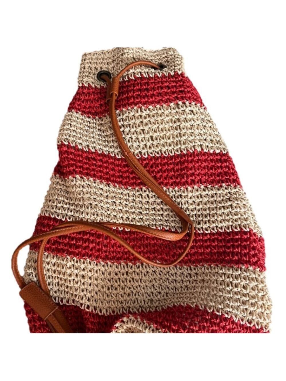 NWOT American Eagle woven backpack - Picture 3 of 8
